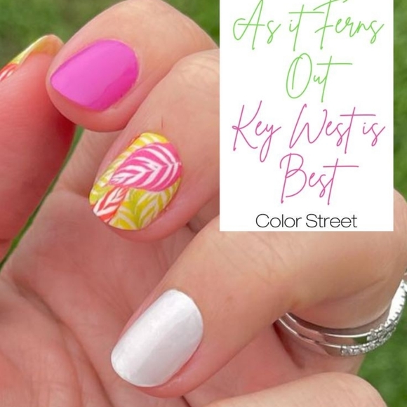 Color Street Nail Polish Strips in shade As It Ferns Out - Picture 2 of 3